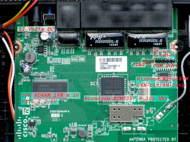 Linksys E1200 router
