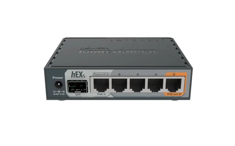 MikroTik RB760iGS (hEX S) router