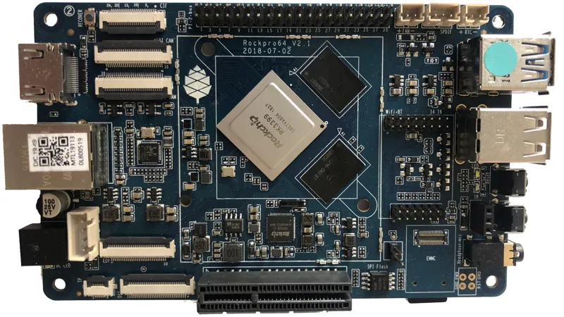 Pine64 RockPro64 router