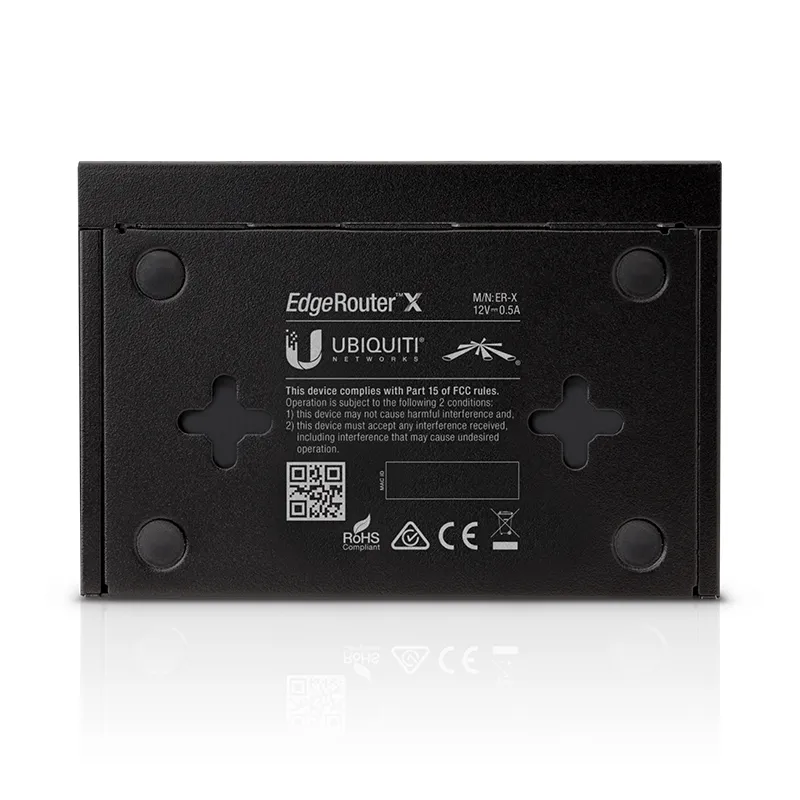Ubiquiti EdgeRouter X (ER-X) router